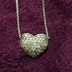 Sterling Silver Heart Necklace